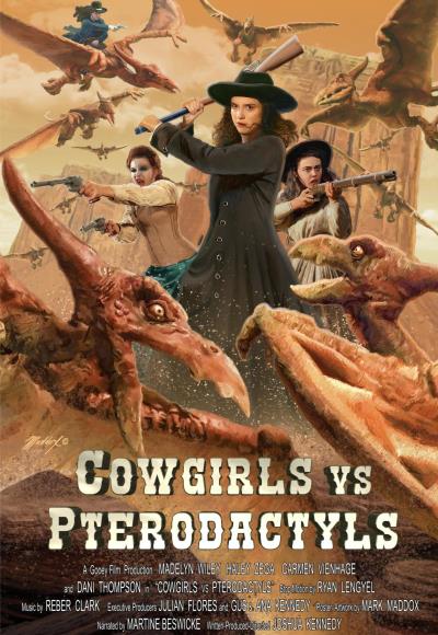 Cowgirls vs. Pterodactyls (2021) (In Hindi)