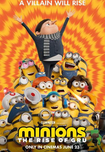 Minions – The Rise of Gru (2022) (In Hindi)