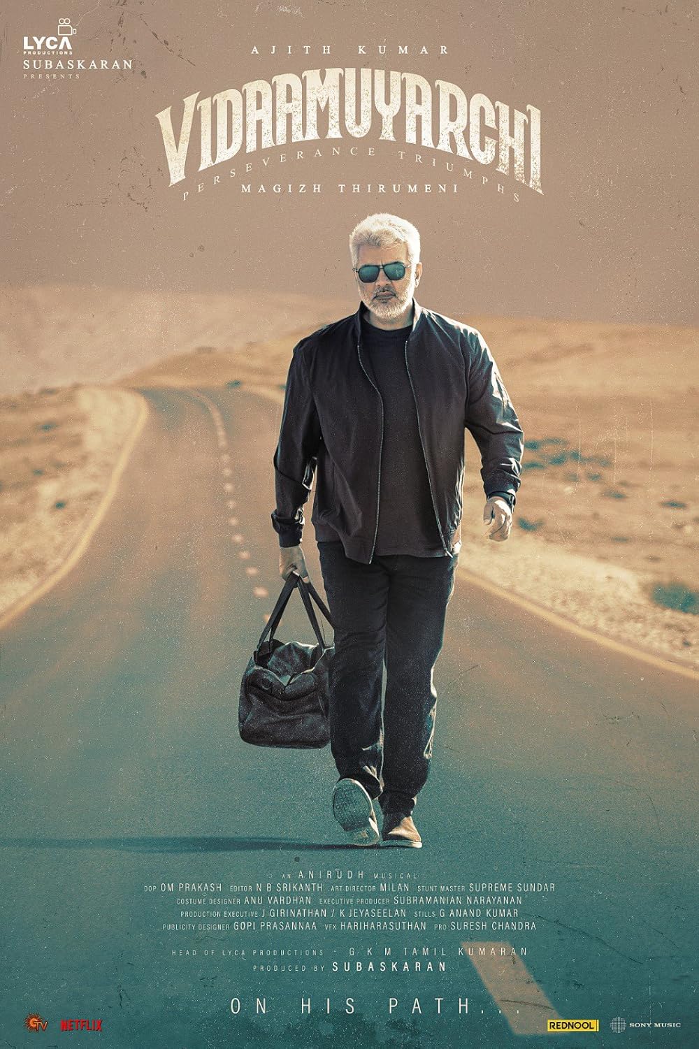 Vidaamuyarchi (2025) Hindi Dubbed PreDvD